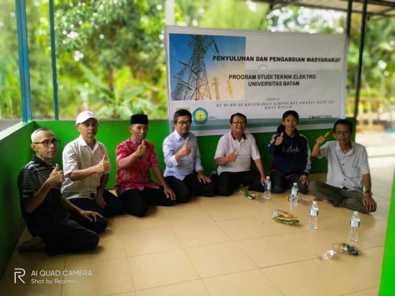 Pelaksanaan Pengabdian Kepada Masyarakat Dosen Universitas Batam Pemenang Terbaik II Hibah Internal PKM LPPM Universitas Batam Tahun Anggaran 2023