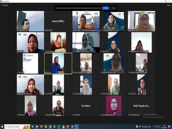 Sosialisasi Hibah Internal Penelitian dan Hibah Internal PKM LPPM Universitas Batam Tahun Anggaran 2024, Sesi I