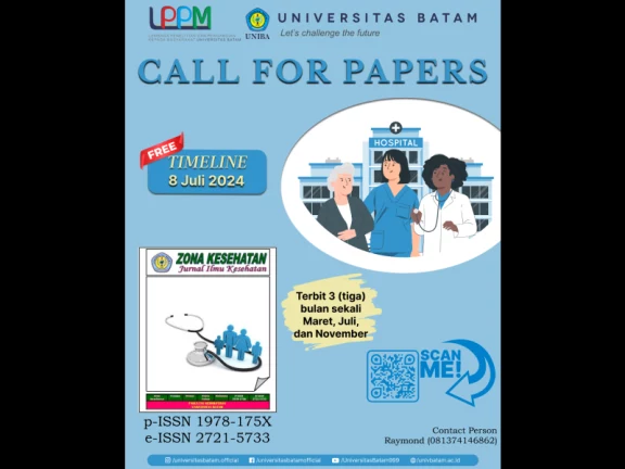 Call For Papers 2024 Jurnal Zona Kesehatan
