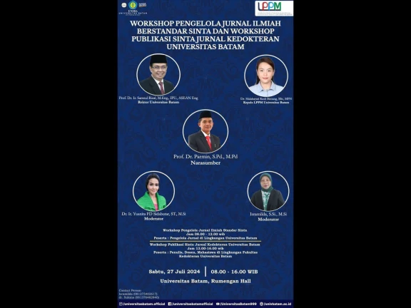 Workshop Pengelola Jurnal Ilmiah Standar Sinta