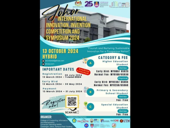 Johor International Innovation Competition and Invention Symposium 2024