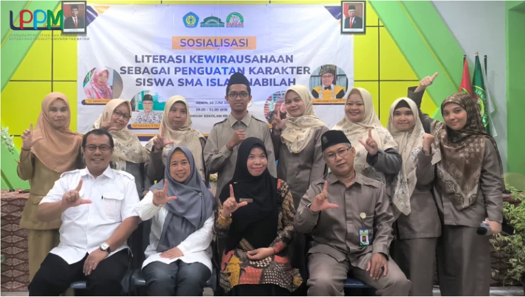 Pemenang Terbaik I Hibah Internal Pengabdian Kepada Masyarakat Dosen Universitas Batam