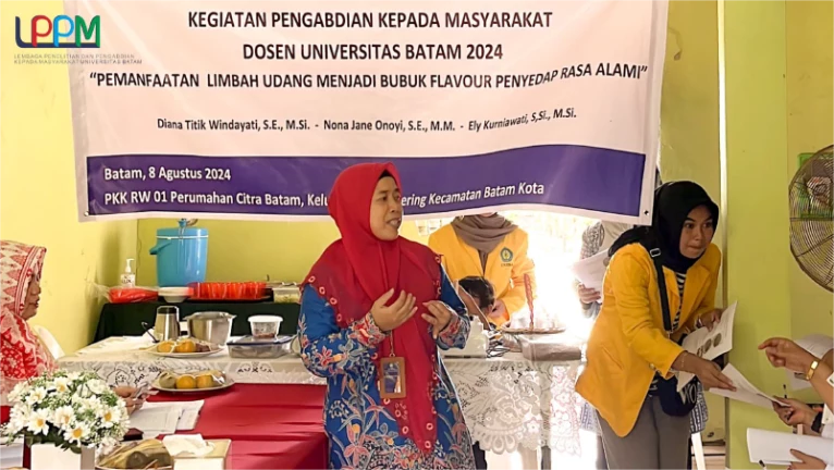 Pemenang Terbaik II Hibah Internal Pengabdian Kepada Masyarakat Dosen Universitas Batam
