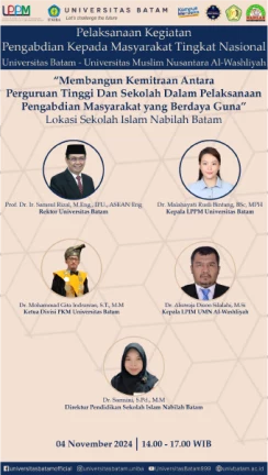 Pelaksanaan Kegiatan Pengabdian Kepada Masyarakat Tingkat Nasional