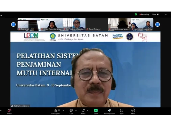 Sosialisasi Program Kerja LPPM Universitas Batam Tahun 2025: Komitmen Penguatan Tridharma Perguruan Tinggi