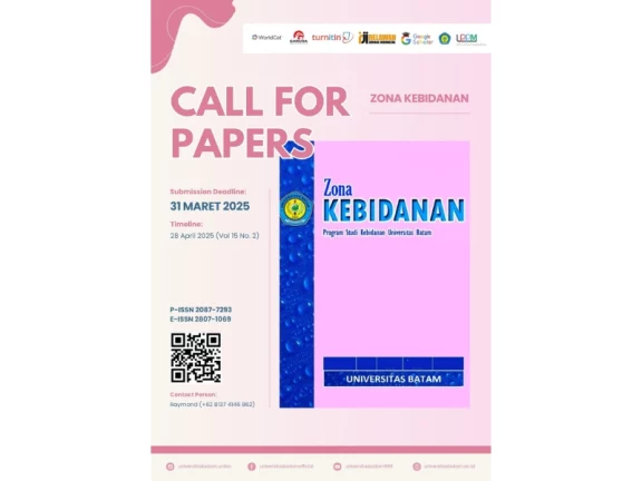 Call For Papers April 2025 Jurnal Zona Kebidanan