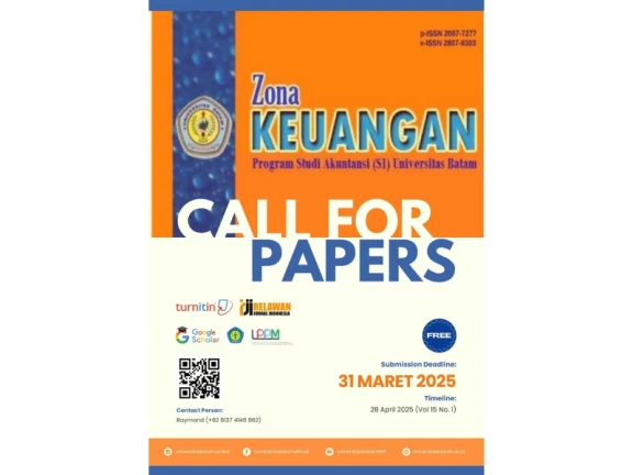 Call For Papers April 2025 Jurnal Zona Keuangan