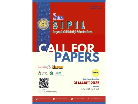 Call For Papers April 2025 Jurnal Zona Sipil