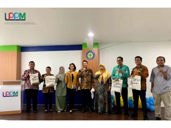 LPPM Universitas Batam Terima Kunjungan DJKI Kemenkumham Wilayah Kepri