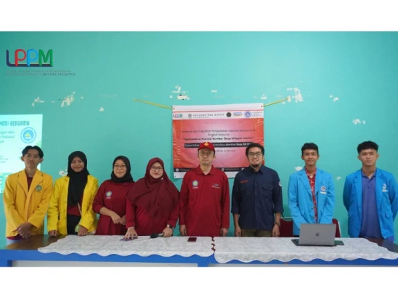 Kelompok 2 Pelaksanaan Kegiatan PKM Nasional Universitas Batam kolaborasi Universitas Maritim Raja Ali Haji