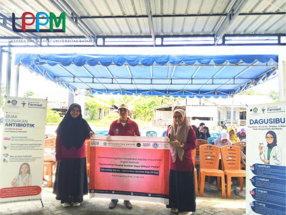 Kelompok 7 Pelaksanaan Kegiatan PKM Nasional Universitas Batam kolaborasi Universitas Maritim Raja Ali Haji