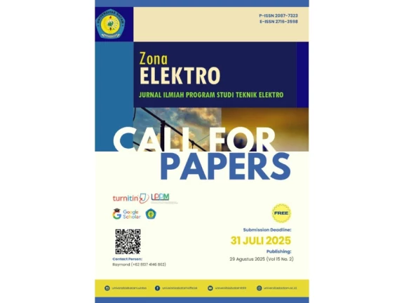 Call For Papers Agustus 2025 Zona Elektro