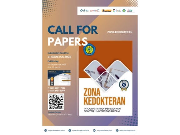 Call For Papers September 2025 Zona Kedokteran