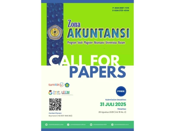 Call For Papers Agustus 2025 Zona Akuntansi