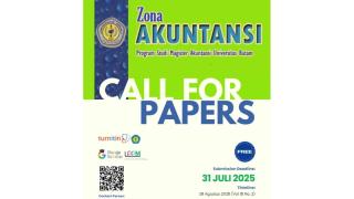 Call For Papers Agustus 2025 Zona Akuntansi