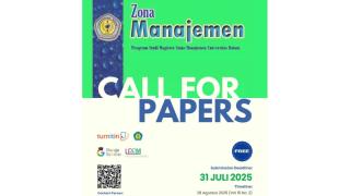 Call For Papers Agustus 2025 Zona Manajemen