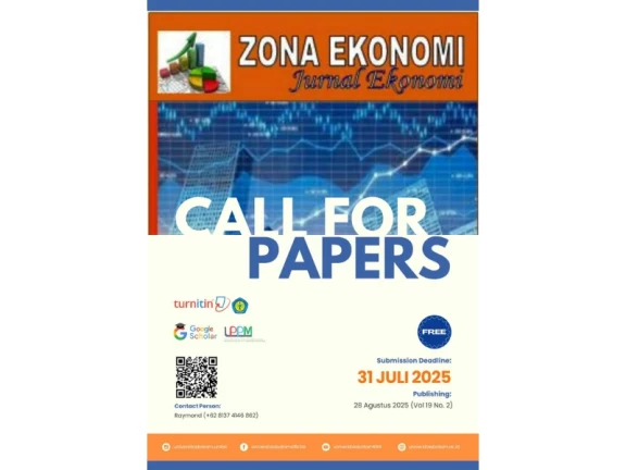 Call For Papers Agustus 2025 Zona Ekonomi
