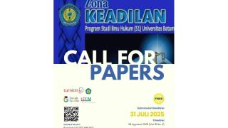 Call For Papers Agustus 2025 Zona Keadilan