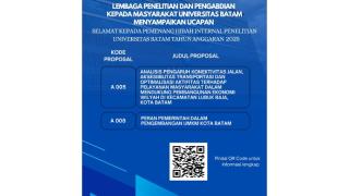 Penerima Hibah Internal Pengabdian Kepada Masyarakat Tahun Anggaran 2025