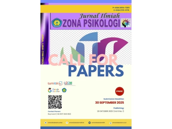 Call For Papers Oktober 2025 Zona Psikologi