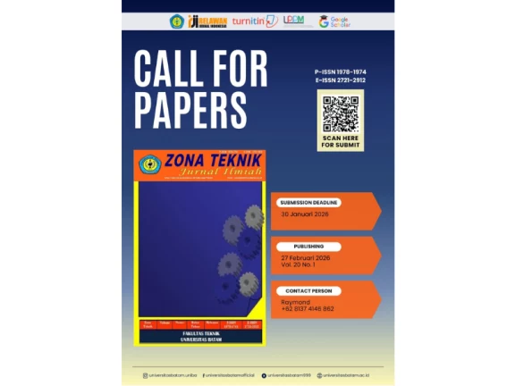 Call For Papers Januari 2026 Zona Teknik