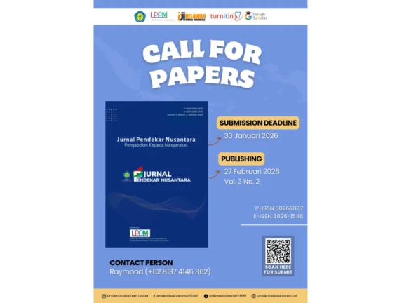 Call For Papers Januari 2026 Jurnal Pendekar Nusantara