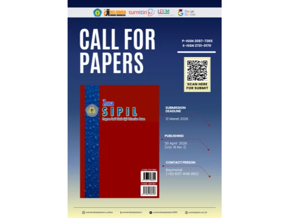 Call For Papers April 2026 Jurnal Zona Sipil