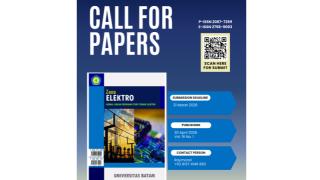 Call For Papers April 2026 Jurnal Zona Elektro