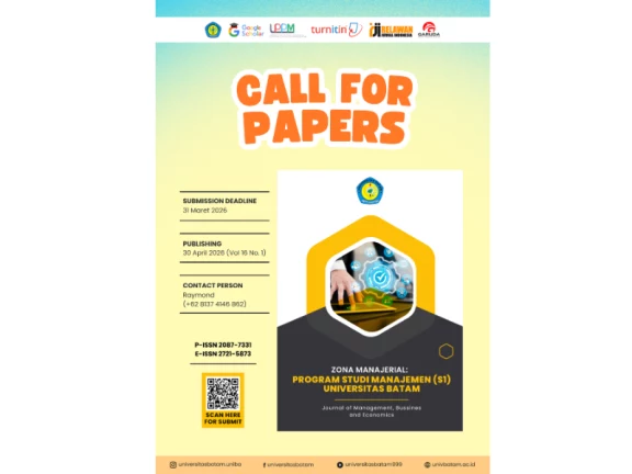 Call For Papers April 2026 Jurnal Zona Manajerial