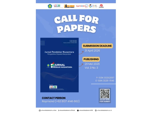 Call For Papers Mei 2026 Jurnal Pendekar Nusantara