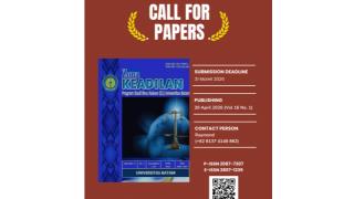 Call For Papers April 2026 Jurnal Zona Keadilan