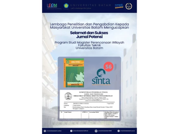 Jurnal Potensi Mendapatkan Akreditasi Sinta 6 Oleh KEMENDIKTISAINTEK
