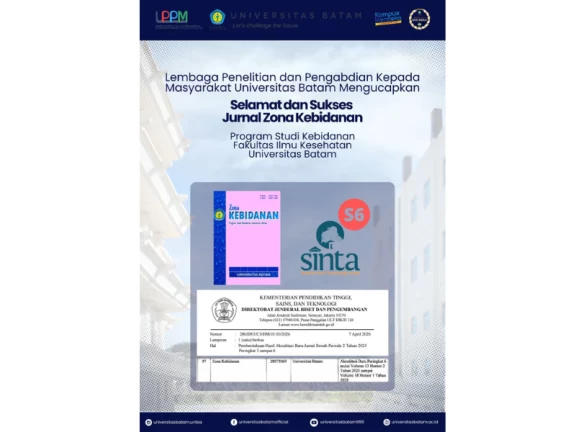 Jurnal Zona Kebidanan Mendapatkan Akreditasi Sinta 6 Oleh KEMENDIKTISAINTEK