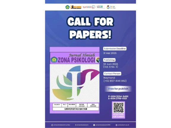 Call For Papers Juni 2026 Jurnal Zona Psikologi