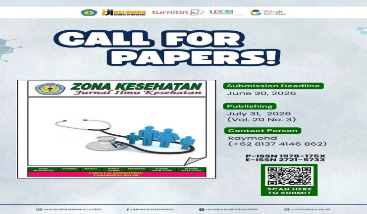 Call For Papers Juli 2026 Jurnal Zona Kesehatan