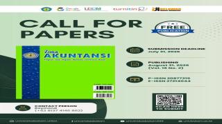 Call For Papers Agustus 2026 Jurnal Zona Akuntansi