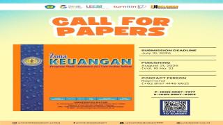 Call For Papers Agustus 2026 Jurnal Zona Keuangan