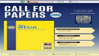 Call For Papers Agustus 2026 Jurnal Zona Mesin
