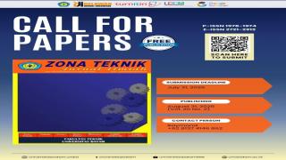 Call For Papers Agustus 2026 Jurnal Zona Teknik