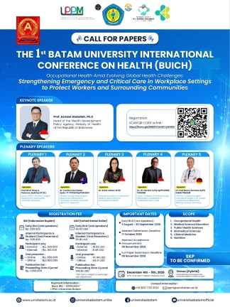 Universitas Batam Gelar 1st Batam University International Conference on Health (BUICH) 2026